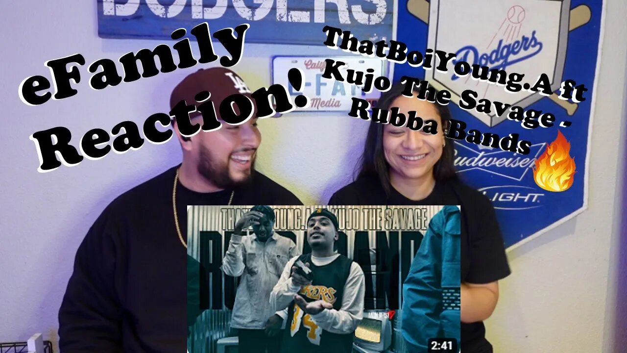 ThatBoiYoung.A - Rubba Bands Ft. Kujo The Savage (eFamily Reaction!)