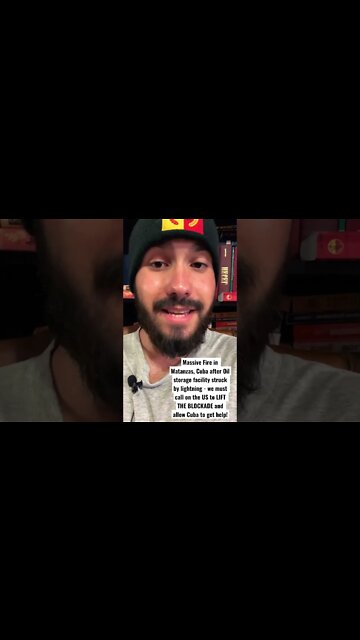 Fire in Matanzas, Cuba - The US must LIFT THE BLOCKADE and let Cuba get international help!