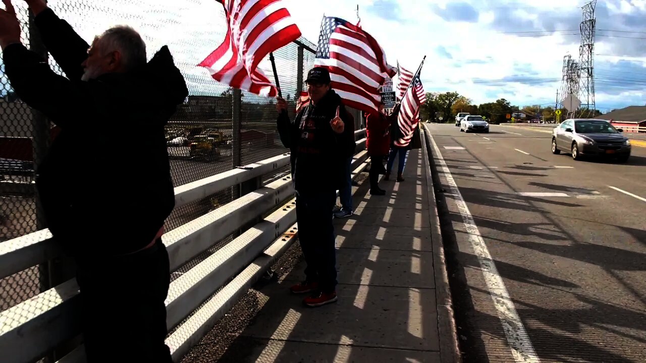 Freedom Chain Buffalo New York Americans standing with Americans for Liberty, Freedom and Justice