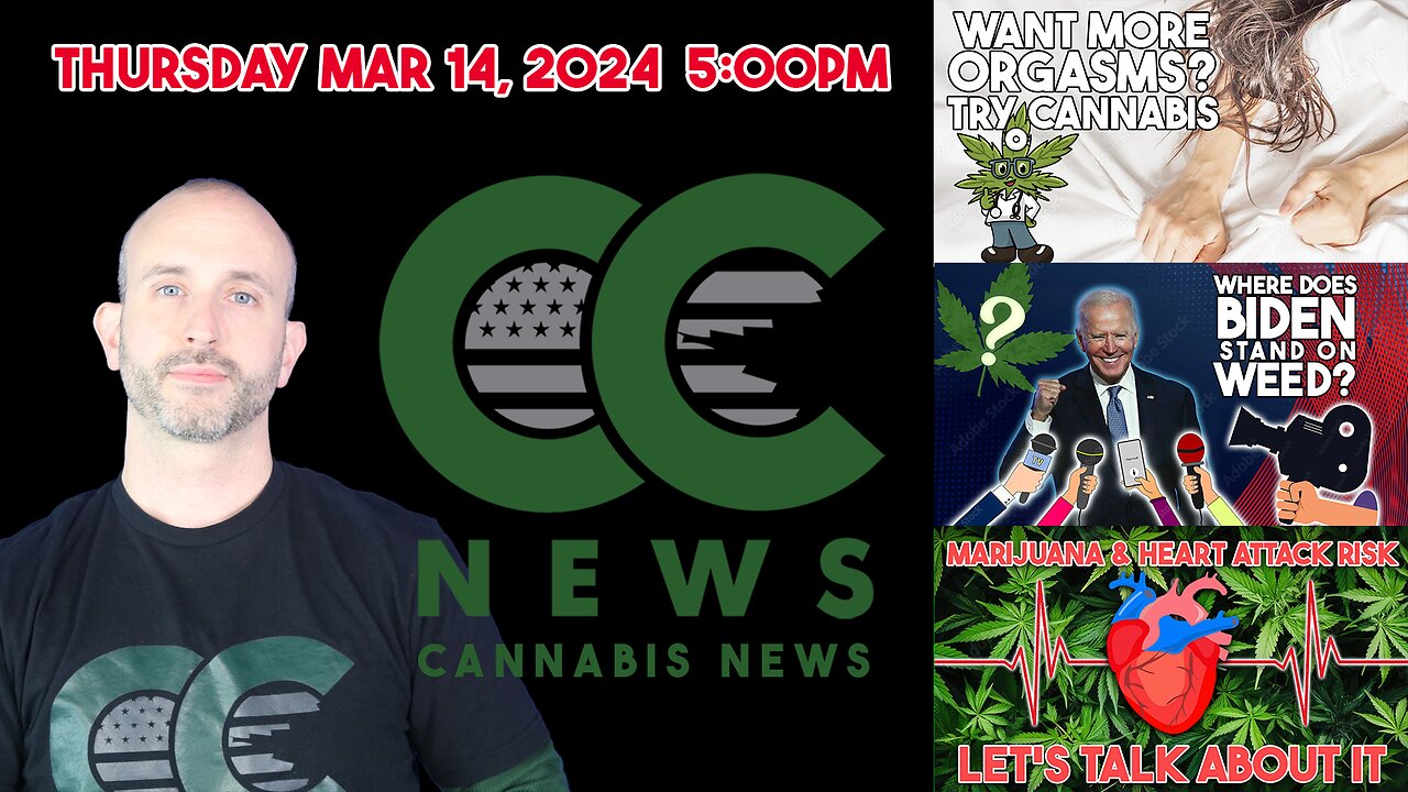 Cannabis News Update – Sex and Cannabis, Biden's Cannabis Policy, and Heart Attacks and Cannabis