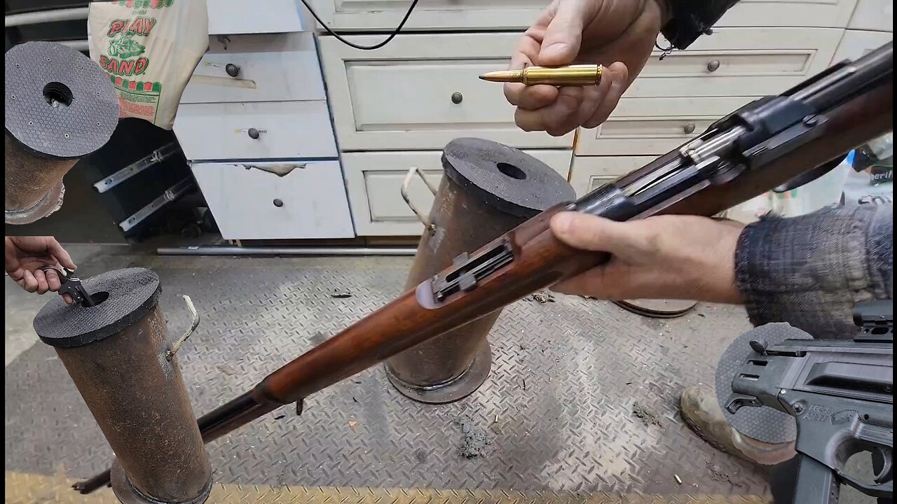 Finally a proper bullet trap. DIY of course! Part 2