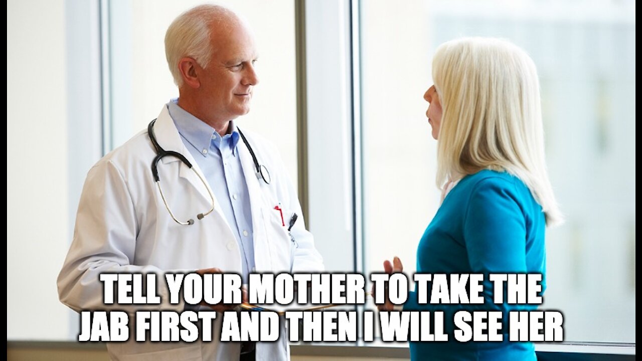 Doctor Refuses To Treat A 80 Year Old Woman With Heart Problems Because She Had Not Been Vaccinated