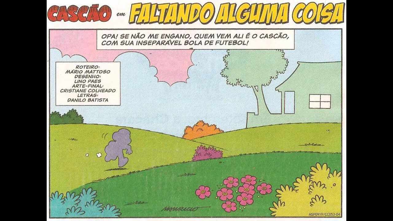 Cascão em-Faltando alguma coisa | Gibis do Rapha 2