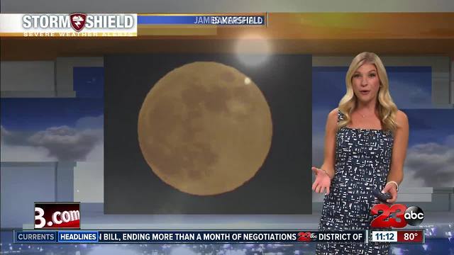 Did you see the "Strawberry" full moon tonight?