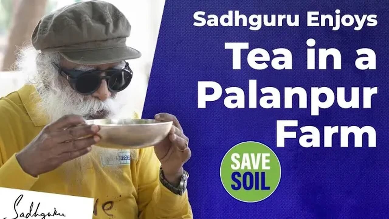 Sadhguru Sings & Enjoys Gujarati Style Tea in Palanpur | Soul Of Life - Made By God