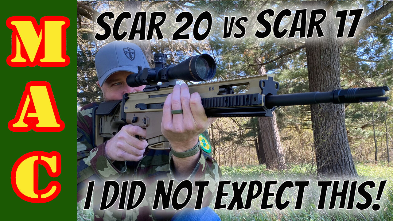 SCAR 20S vs SCAR 17S Accuracy Test - I didn't expect this!