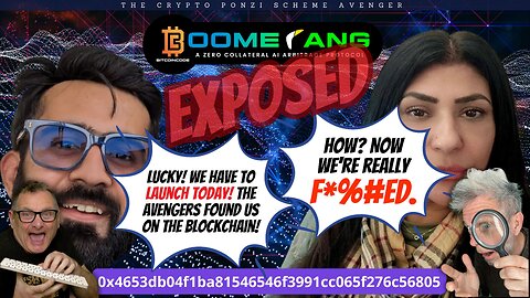 BOOMERANG: 110 Days No Launch! NOW EXPOSED: Wallet 0x4653db04f1ba81546546f3991cc065f276c56805
