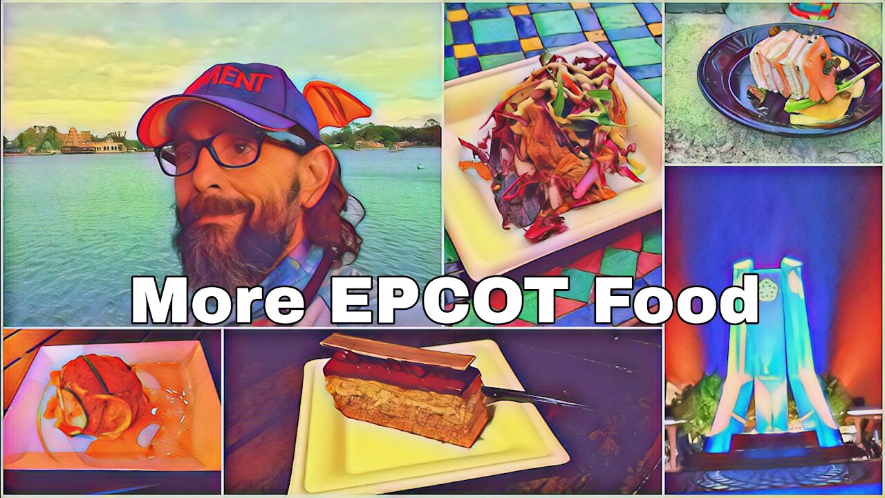 I try more things at EPCOT Festival of the Arts.