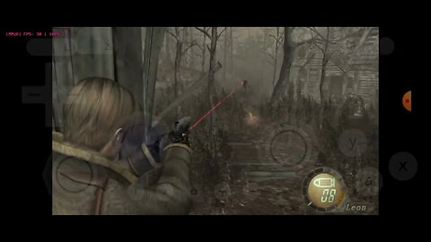 Resident Evil 4 using Dolphin MMJR