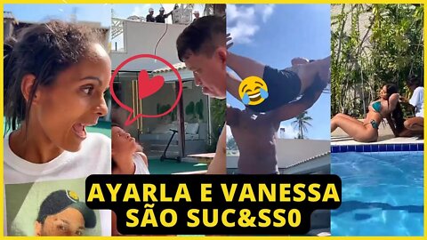 AYARLA É A PESSOA MAIS COMENTADA ATÉ VANESSA QUASE CHORA EM PASS@R BRONZEAD0R NELA