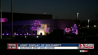 Kroc Center lights