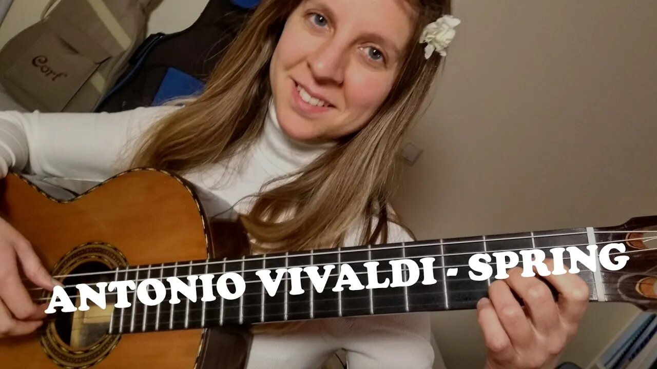 Antonio Vivaldi - Spring, guitar cover