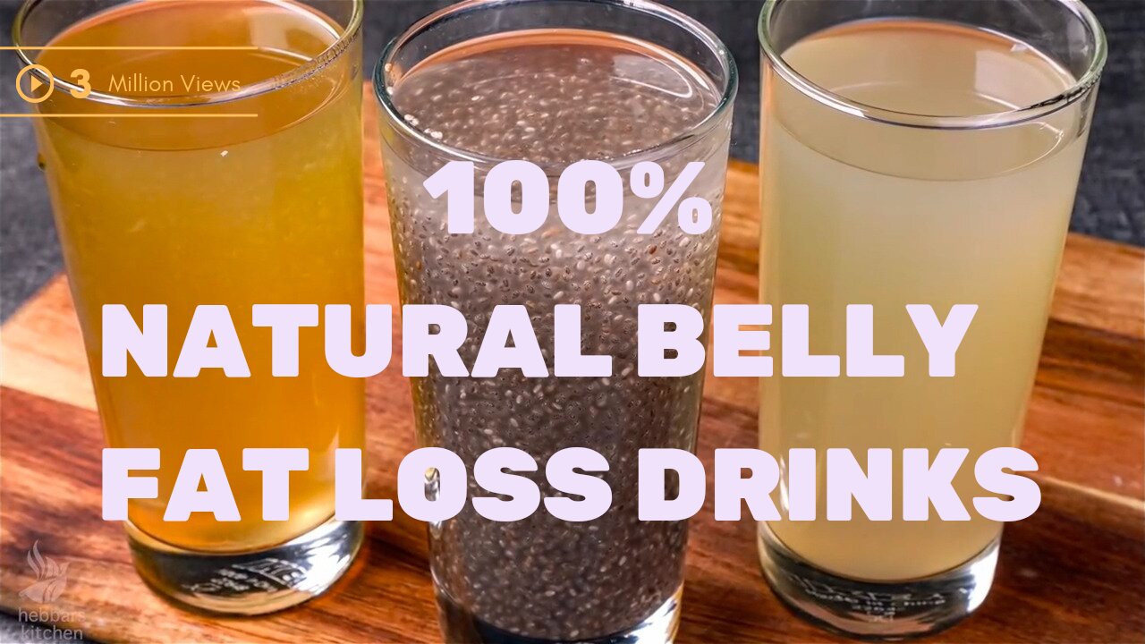 Natural fat burning drink | homemade drinks to lose belly fat