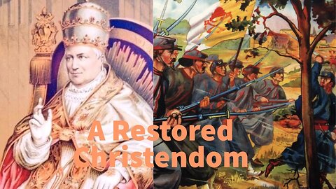 How Christendom could be Restored - Plotlines