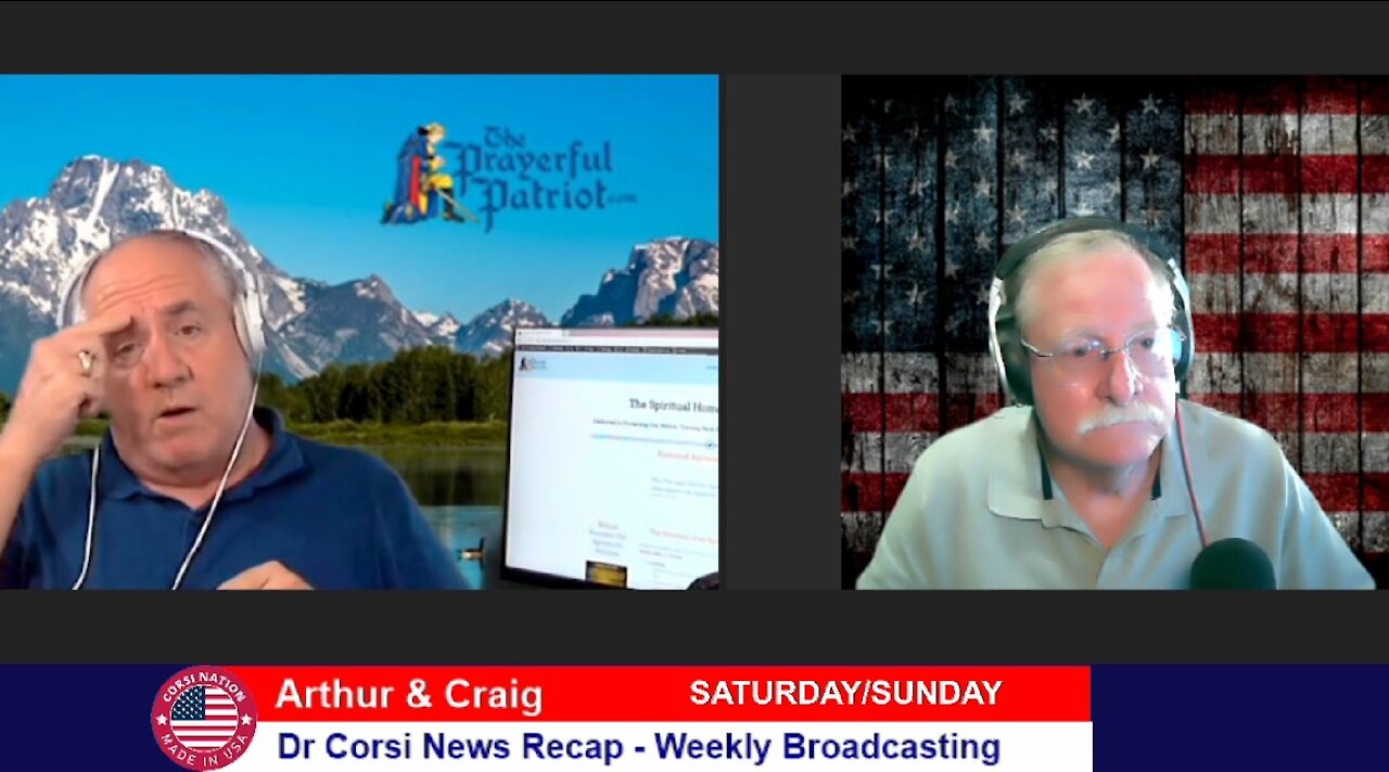 Arthur & Craig RECAP Corsi Nation Broadcasting for the Week of 11-09-20 - 11-13-20