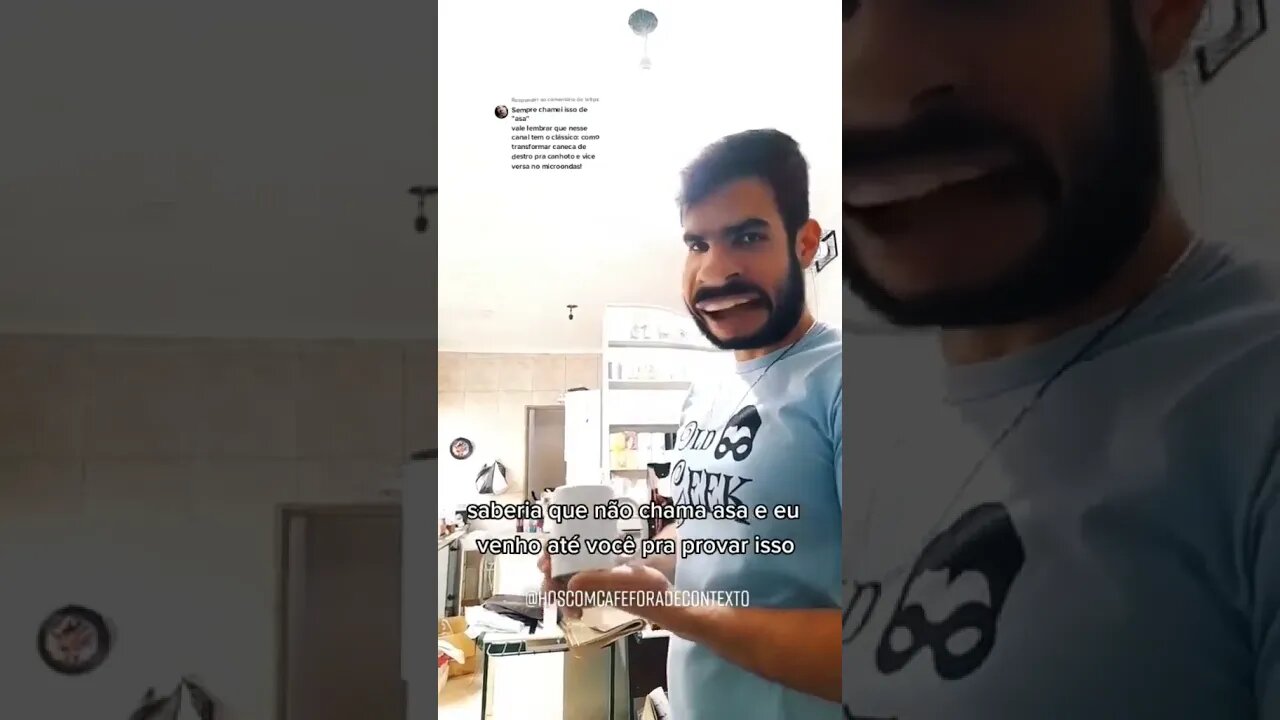 VEM PRO MEU CURSO | PORQUE A CANECA NÃO TEM ASA?