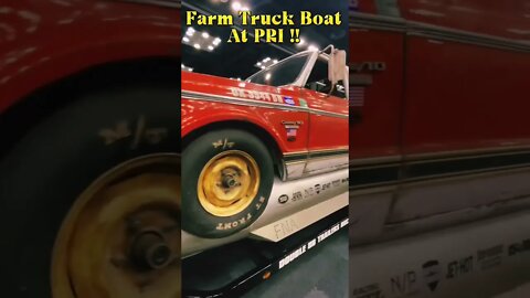 405 Street Outlaws Farmtruck Boat at PRI #shorts