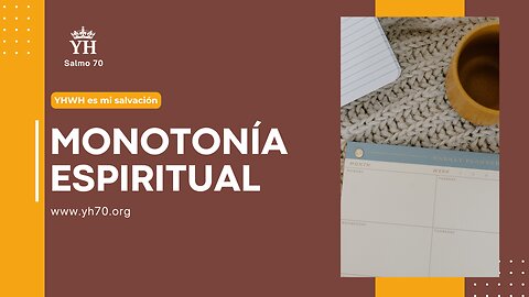 🔄 Monotonía espiritual | Juan 3:8
