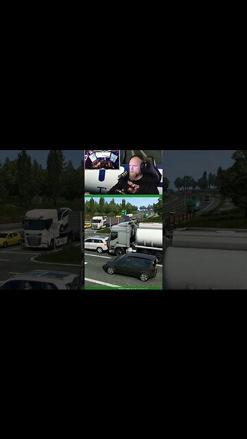 Thats A Close Call #eurotrucksimulator2 #ets2 #game #scandinavianwolf #streaming #shorts