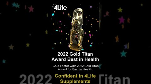 2022 Gold Titan Award Best in Health