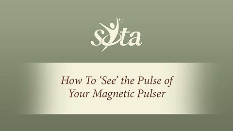 How To 'See' the Pulse of Your SOTA Magnetic Pulser