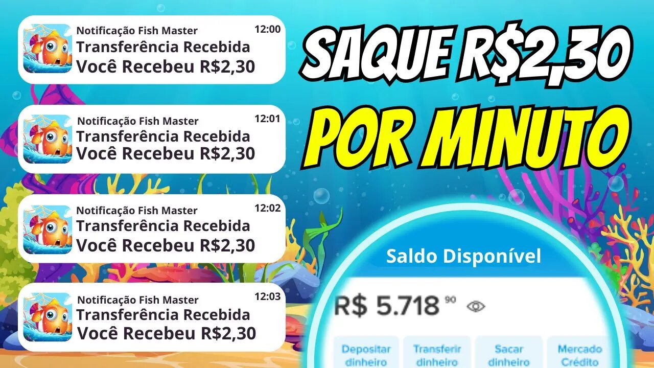 [R$2,30 POR MINUTO] JOGO que GANHA DINHEIRO DE VERDADE e Já Pode Sacar NA HORA via PIX