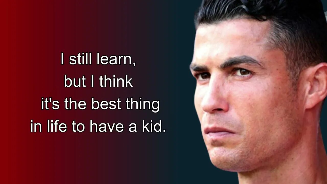 Cristiano Ronaldo Quotes: The Best of the Best