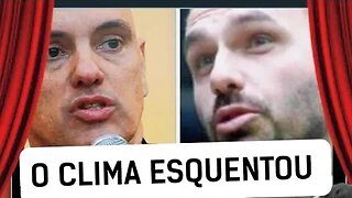 Alexandre Moraes ao colocar ordem na casa Eduardo bolsonaro Tábata Amaral