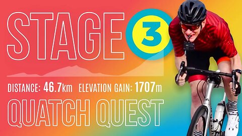 Will I Finish This!? Stage 3 Tour of Watopia Quatch Quest ALPE DU ZWIFT FINISH!