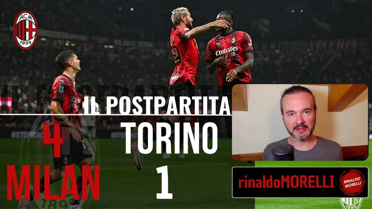 MILAN TORINO 4-1, l'attacco scintillante dei rossoneri!