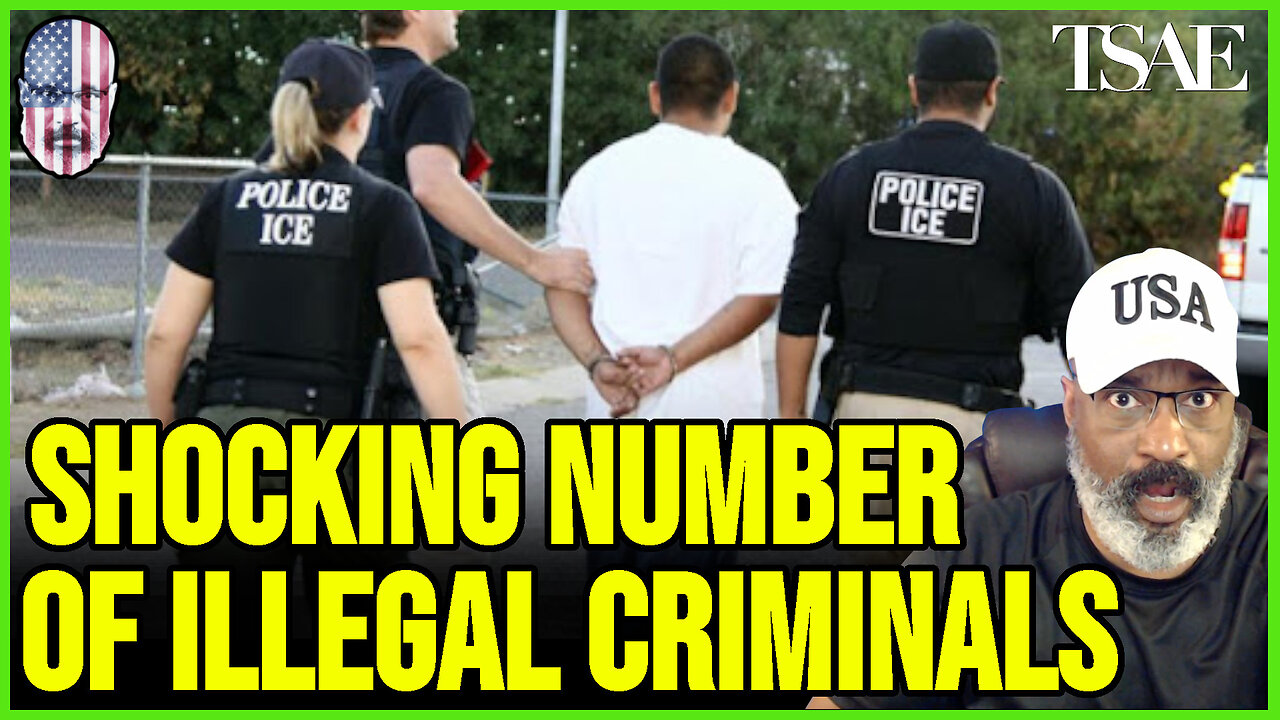SHOCKING NUMBER OF ILLEGAL CRIMINALS IN U.S.
