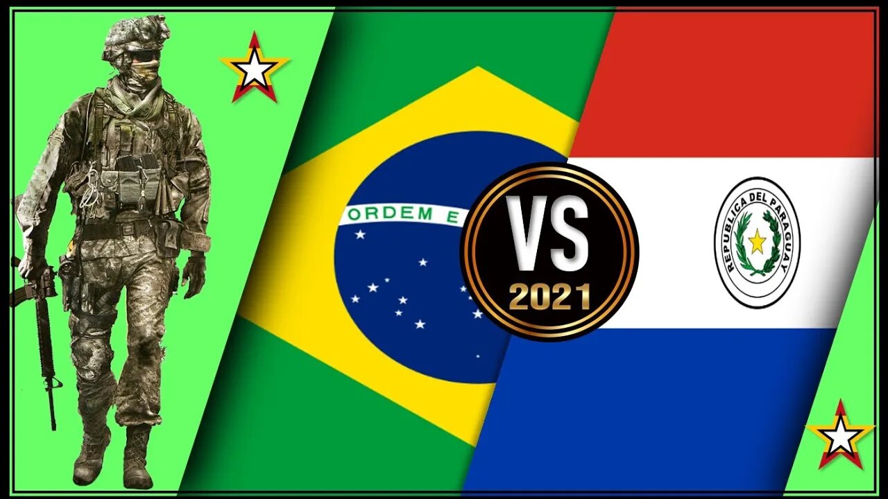 Paraguay VS Brazil 🇵🇾 Military Power Comparison 2021 🇧🇷,Military Power