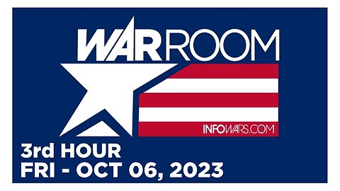 WAR ROOM [3 of 3] Friday 10/6/23 • JOSH BIGGER - THE BEST DAMN ROOFER, News, Reports & Analysis