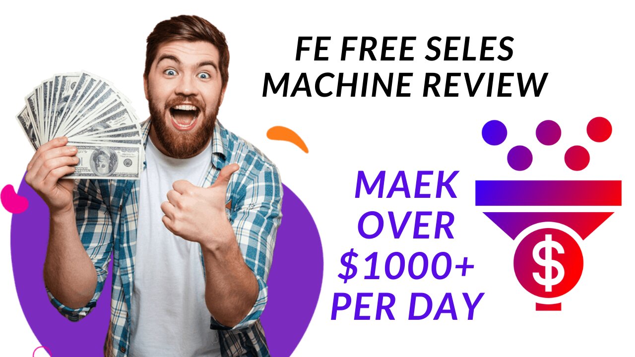 Free sales machine review. and make over $1000+ per day.