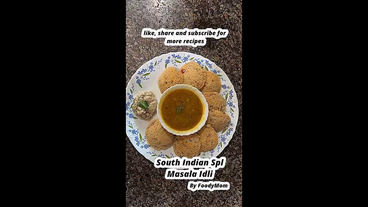 South Indian masala Idli