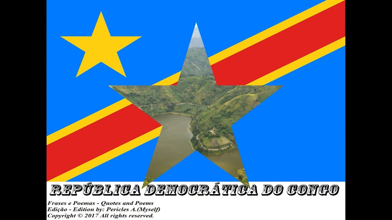 Bandeiras e fotos dos países do mundo: República Democrática do Congo [Frases e Poemas]