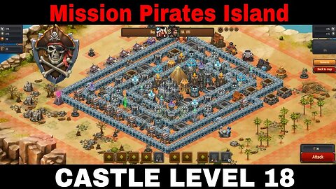 Throne Rush Pirates : Castle Level 18 Hangaw , ITA TNT and ☼GG☼