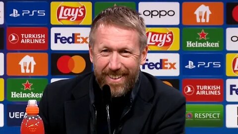 'Overall we were PLEASED with performance! It's HALF TIME!' | Graham Potter | Dortmund 1-0 Chelsea