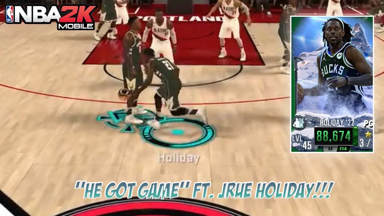 "HE GOT GAME" Ft. Jrue Holiday! Full Gameplay.