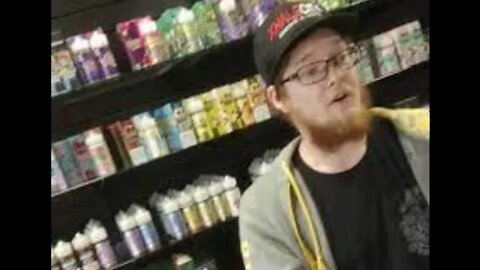 Vape Shop Worker SCREAMS at Trump Supporter