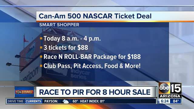 Start your engines! 8-hour NASCAR ticket deal