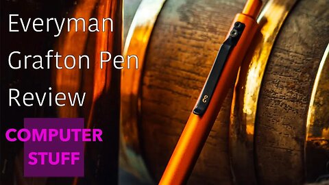 Everyman Grafton Pen Review! Best EDC (Every day carry) Pen?