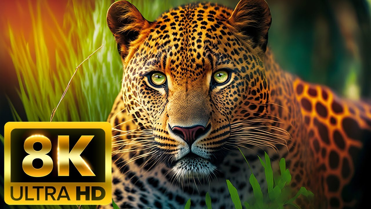 AFRICAN WILDLIFE ANIMALS - 8K (60FPS) ULTRA HD