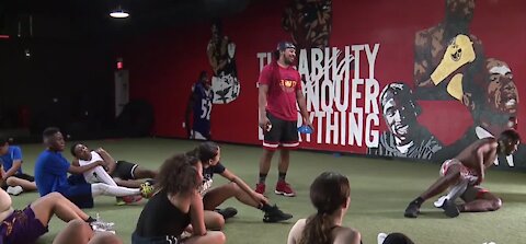 Local trainer turns failed NFL dream into lessons for youth