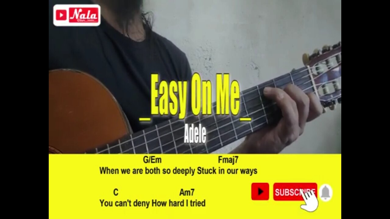 Adele - Easy On Me Chords Lyric