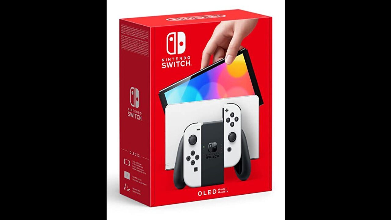 Nintendo Switch – OLED Model w/ White Joy-Con