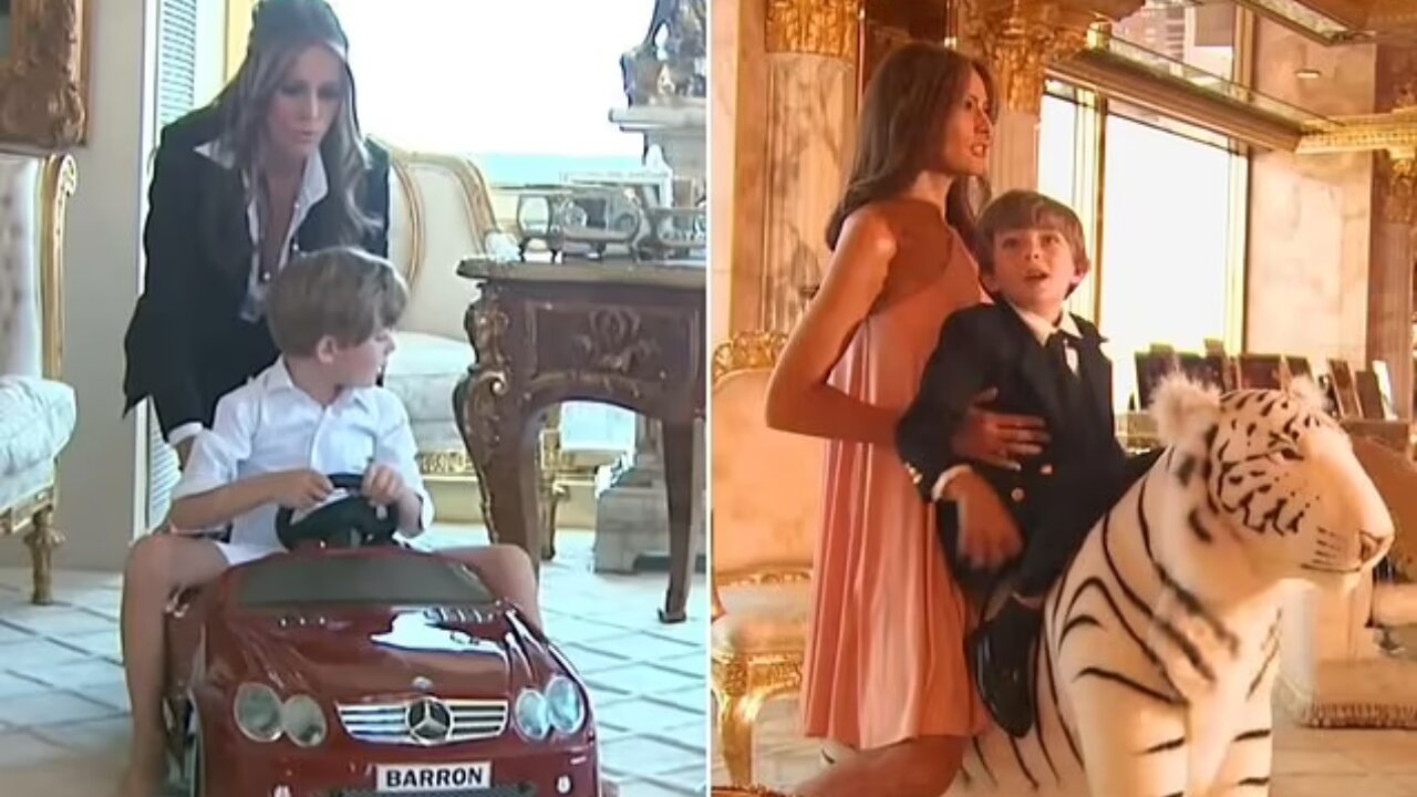 Barron Trump’s Heartwarming 2010 Mercedes Ride with Melania