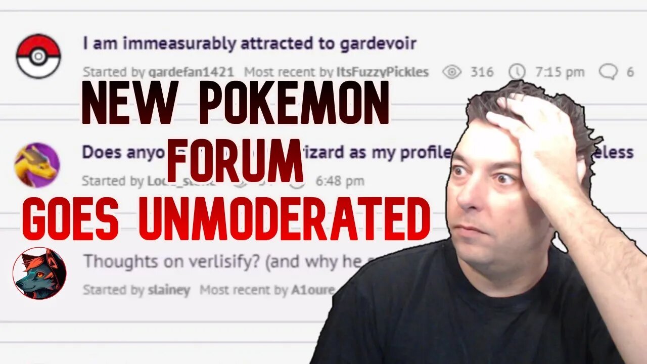 POKEMON New Online Forums Devolved Into Questionable Content | Verlisify Targeted In A Thread