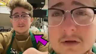 WOKE Starbucks Barista BREAKS DOWN IN TEARS Over Being Misgendered And Working Too Much