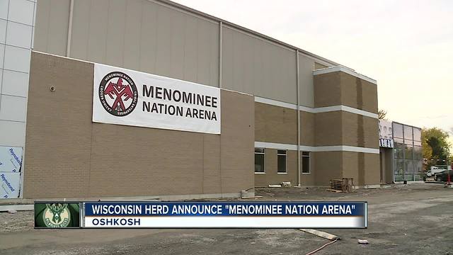 New Oshkosh arena will be named Menominee Nation Arena